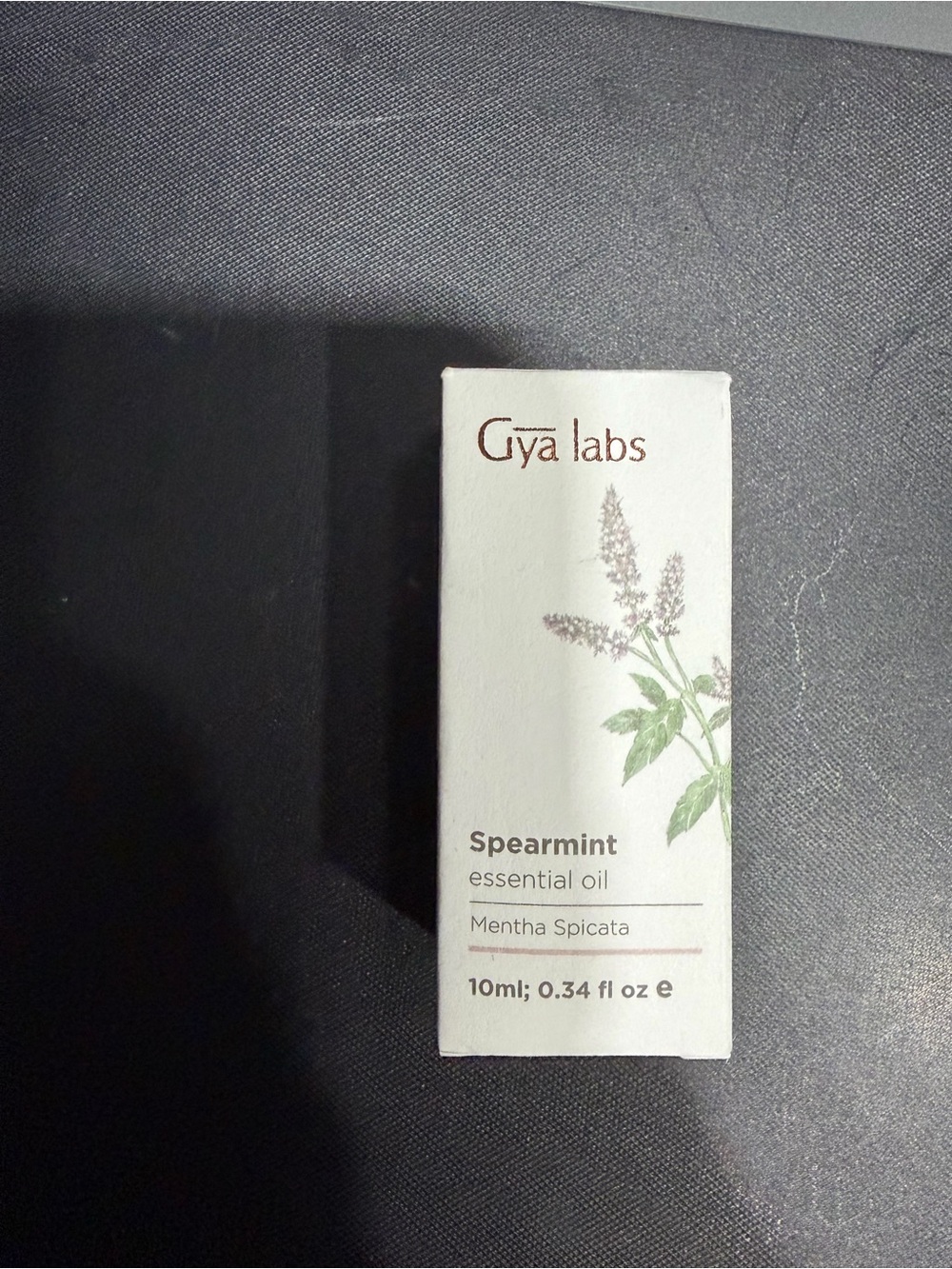 Gya Labs Spearmint Essential Oil - 10ml (White)